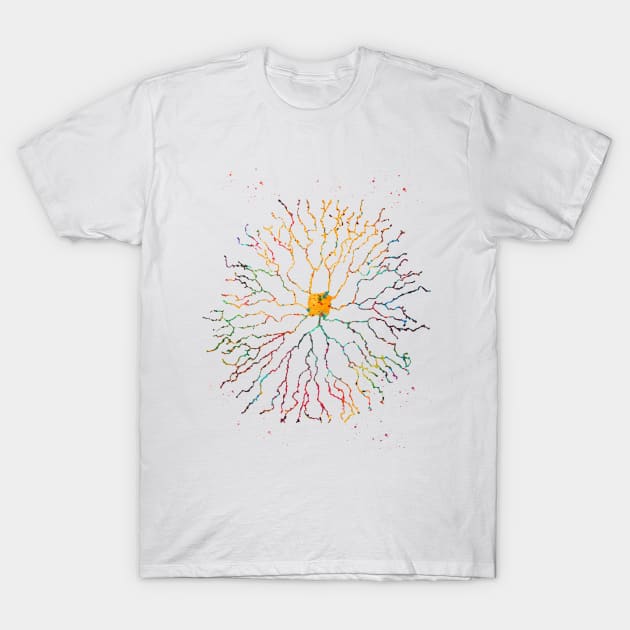 Starburst neuron T-Shirt by erzebeth